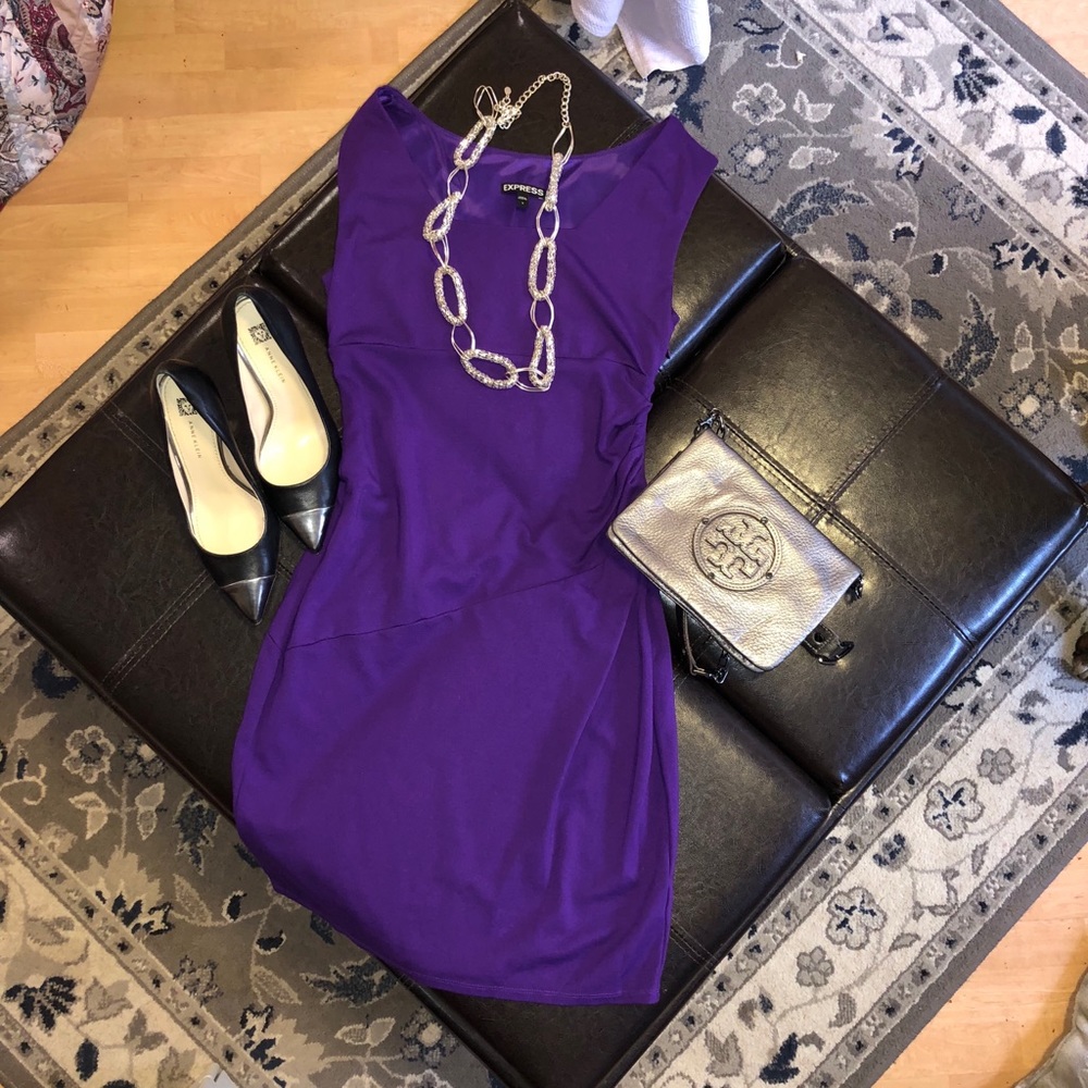 Express Purple Dress Size 6 👗💜